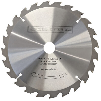 Disco Lama 250 - 60 Denti | Specifico Per Taglio Pannelli Di Legno - Foto 2