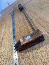 (n° 56 OLD TOOL / outil ancien, fer à souder tête en cuivre