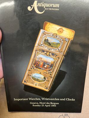 Important watches wristwatches and clocks