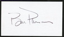 Bill Parsons signed autograph K M Financial Inc Business Card BC579