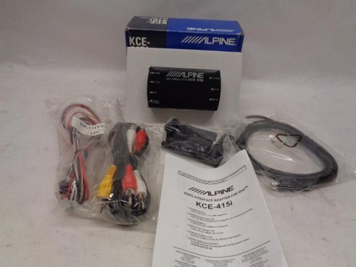1 BRAND NEW ALPINE VIDEO INTERFACE ADAPTOR FOR IPOD KCE-415I R17T1