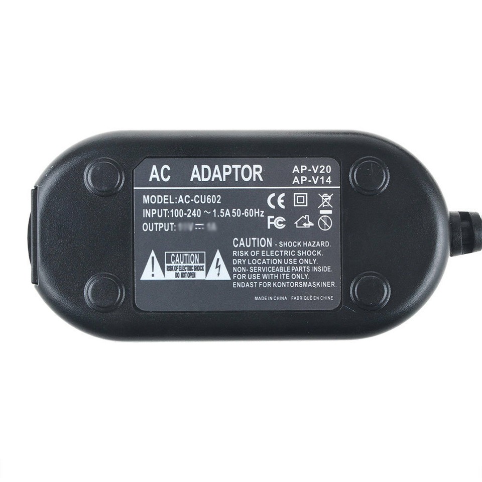 Adattatore CA Per Camcorder JVC Alimentatore Di Rete HQRP Per Videocamere JVC Everio GR-D770, GZ-HD6, GZ-HD7 E Simili Piastra Ghd Duet - Foto 6