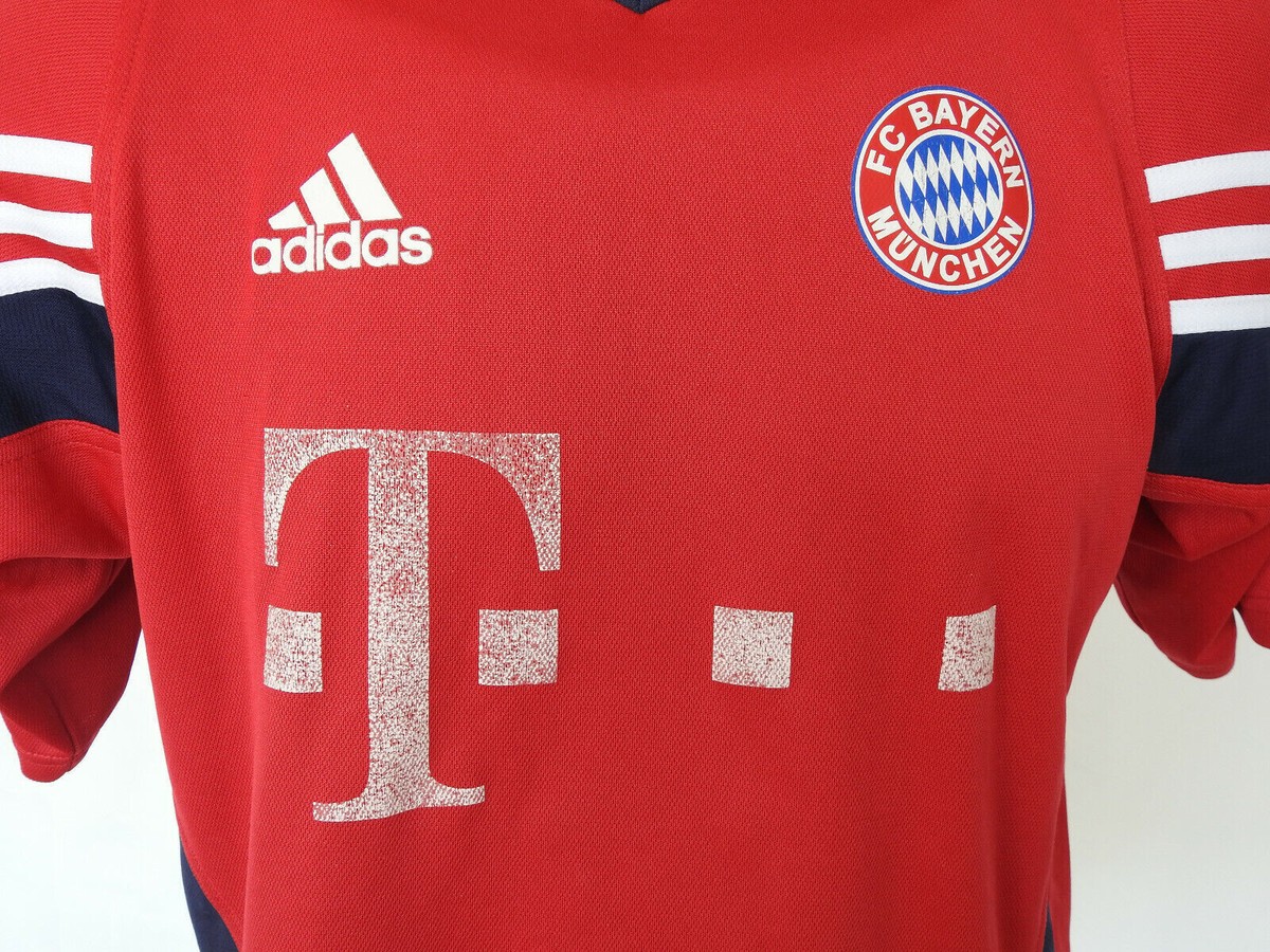 Bayern Munchen 2003 Training Jersey Adidas Red Shirt Size L