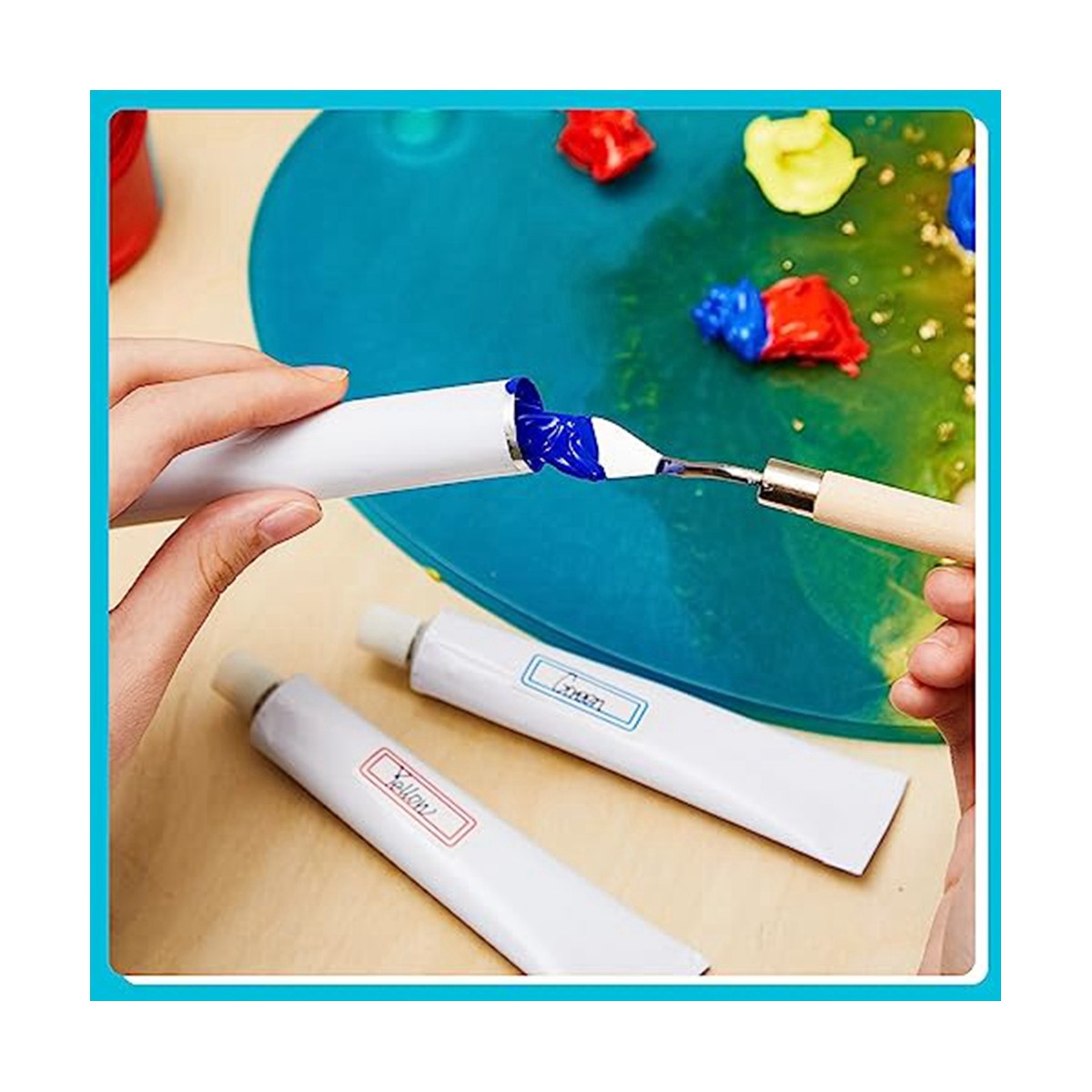 Empty Paint Tubes 20 Ml for Making Paint and Store Remaining Paint