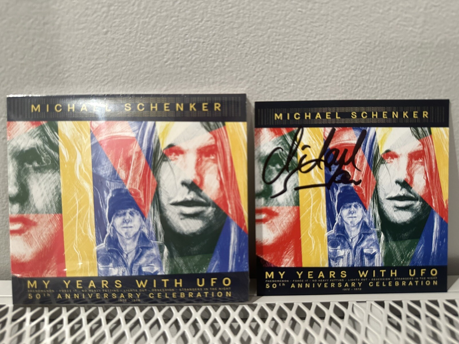 Signed Michael Schenker My Years With UFO (CD) Autographed BRAND NEW!!!