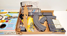 VTG TYCO Super Sound Racing Slot Car Race Track Set 1992 Comp w Cars See Video