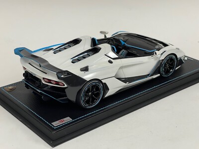 1/18 MR Collection Lamborghini SC20 in Gloss White Leather Base | eBay