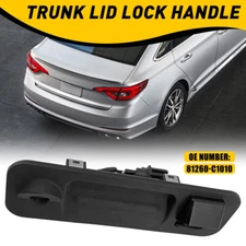 81260-C1010 Outside Trunk Lid Lock Handle Latch For Hyundai Sonata 2015 2016-17