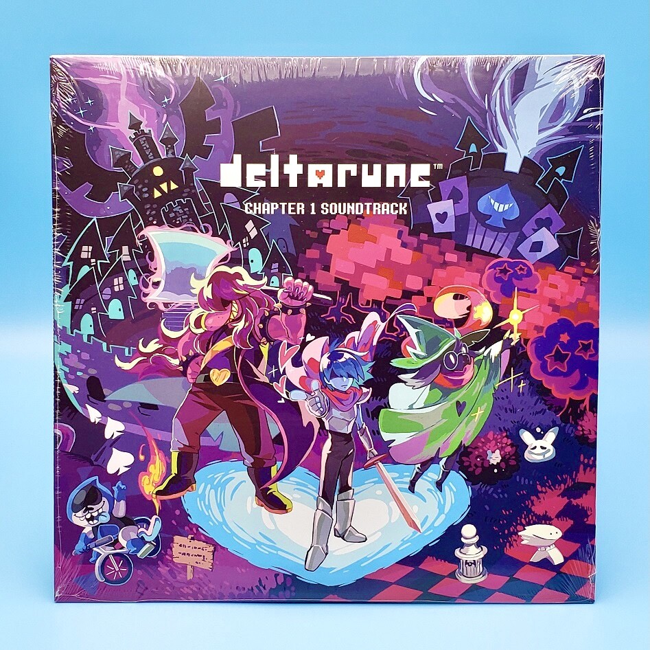 Deltarune Chapter 1 サウンドトラック アナログ盤 Deltarune Chapter 1 Vinyl Soundtrack Ralsei Green Record LP +