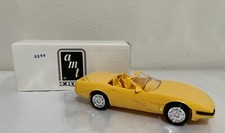 ERTL 1995 Corvette Convertible AMT Yellow # 6654 Promotion - Made In USA 7"