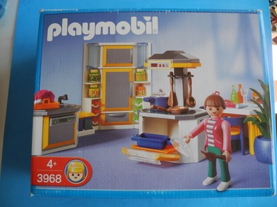 cocina casa moderna playmobil