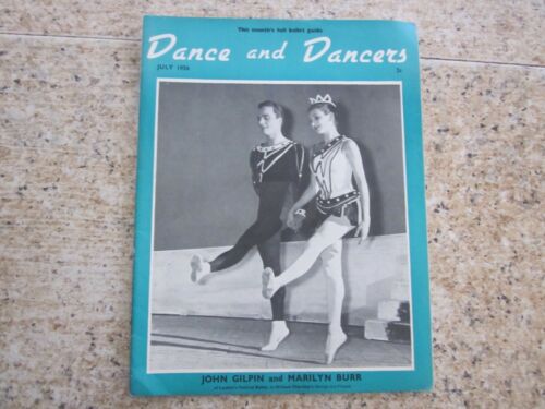 July 1956, DANCE & DANCERS, John Gilpin, Marilyn Burr, Julian Braunsweg. - Picture 1 of 11