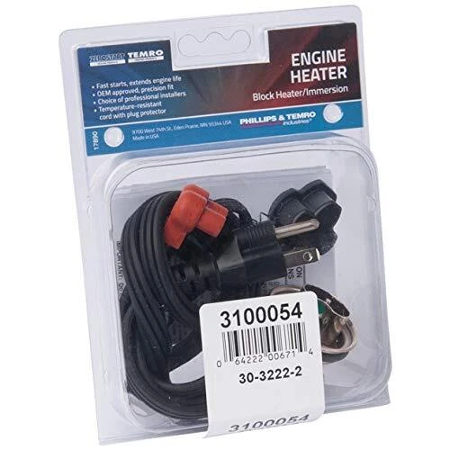 Calentador bloque motor tapón congelador Zerostart 3100054 para AMC Buick Chevrolet GMC... Foto 3 de 3