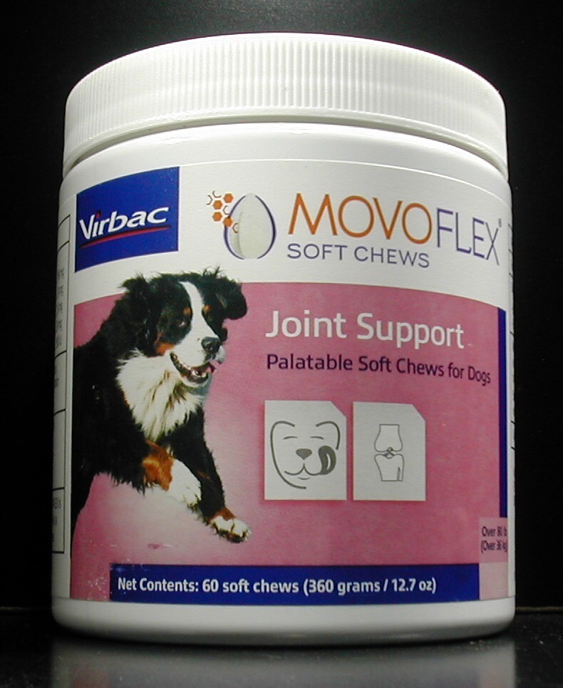 MovoFlex Hip & Joint Support Soft Chews for Large Dogs over 80lbs (60
