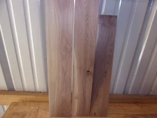 3 PC WALNUT LUMBER WOOD KILN DRIED BOARDS LOT 1345V  3/4" THICK FLAT