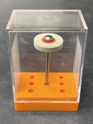MEISINGER GLASS/CERAMIC POLISHING WHEEL, HIGH SHINE GREY/ORANGE, DPO10-170-HP