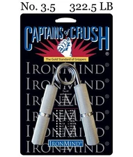 IronMind - Captains of Crush CoC Hand Gripper - No. 3.5 - 322.5 lb - BEST VALUE