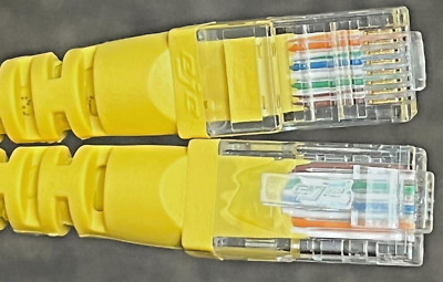 Ethernet Cable 7ft Cat5e RJ 45 connectors Verified TIA EIA 568 B.2 24AWG 60 °C