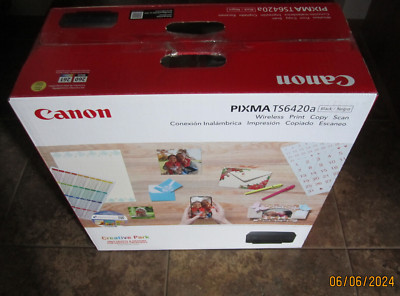 Canon PIXMA TS6420a Wireless Inkjet Multifunction Printer 4 NEW inks Included