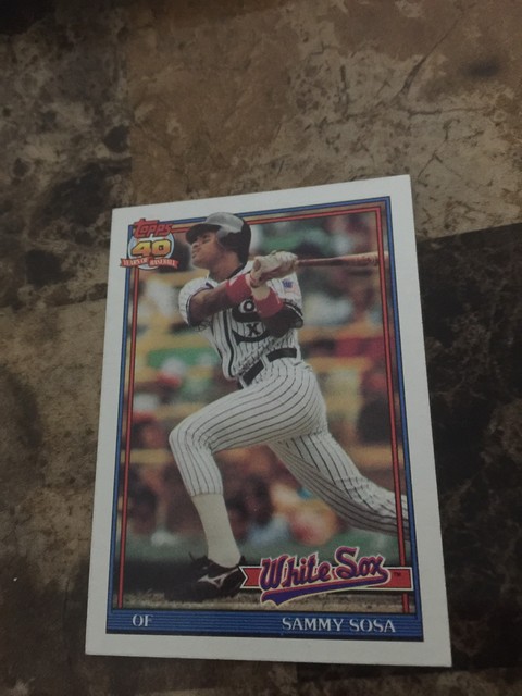 1991 Topps Sammy Sosa 414 Baseball Card For Sale Online EBay