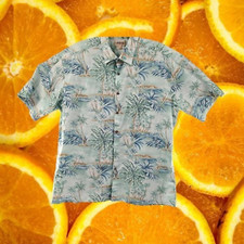 Campia  Moda Palm Tree Hawaiian Shirt Size XL