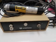 UniPhase Laser 1108 and Power Supply 1201-1 set with Key