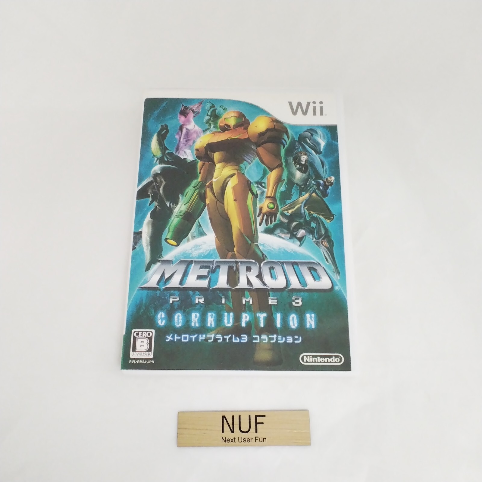 Nintendo Wii Metroid Prime 3 Corruption Software Japanese Games