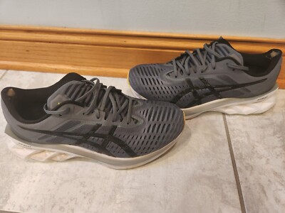 Asics FF Blast - Men - Size 9 - Gray, Neon, White - Worn but in good condition