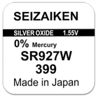 Seiko Seizaiken Watch Battery 399 SR927W - Watch Battery - Made In Japan