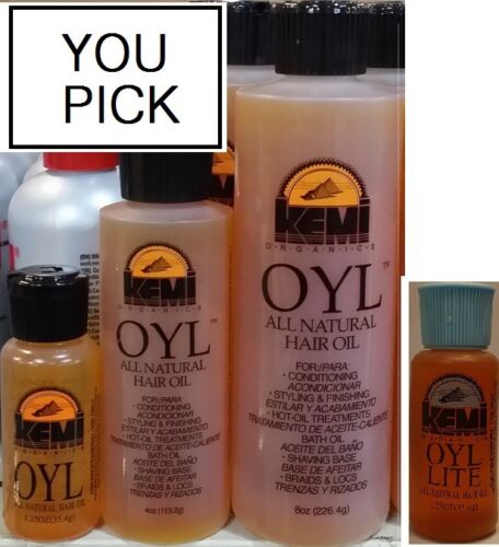 Kemi Oyl All Natural Hair Oil for Conditioning Styling Braiding Locs | eBay