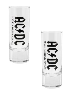 AC/DC Schnapsglas Set Have A Drink On Me