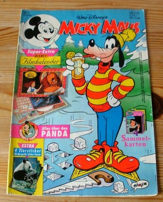 Comic: Walt Disneys Micky Maus Magazin Heft 1993 (30.12.92) Nr. 1