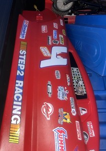 Step2 Hot Wheels Toddler-To-Twin Race Car Bed