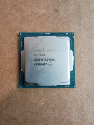 Intel Core i5-7400 SR32W  Base 3.00GHz  Turbo 3.50 GHz 4 Core Processor CPU