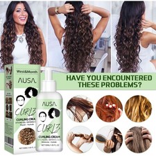 Curl Cream for Moisturizing Styling Frizz Control Hair Strengthening Cream