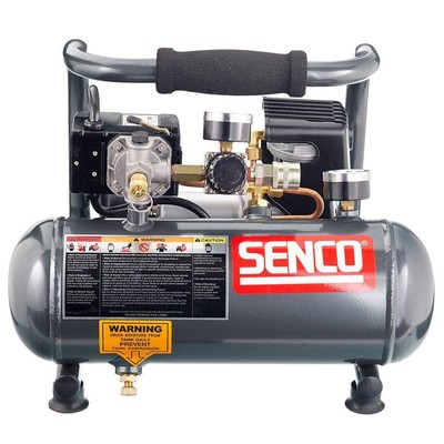 Senco 1-gal Portable Electric Air Compressor 1/2-HP Hot Dog 125-PSI Corded 115V