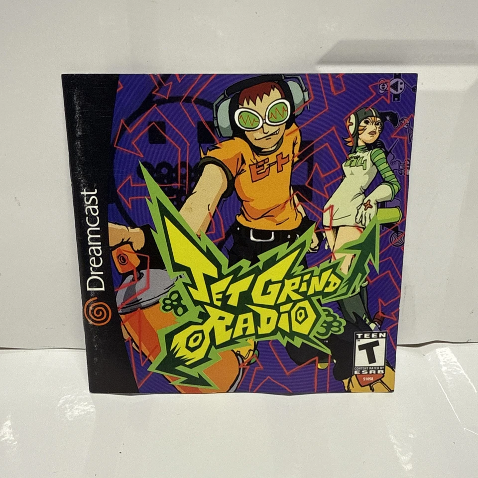 Jet Grind Radio - SEGA Dreamcast - Completo con Manual - CIB Foto 4 de 4