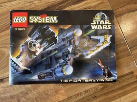 LEGO Star Wars: Tie Fighter & Y-Wing (7150) Complete w all Figs Retired