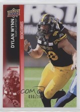 2022 Upper Deck CFL Exclusives 90/100 Dylan Wynn #60 0n8
