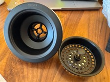 Kohler K-8799-BL Duostrainer Sink Strainer, Matte Black