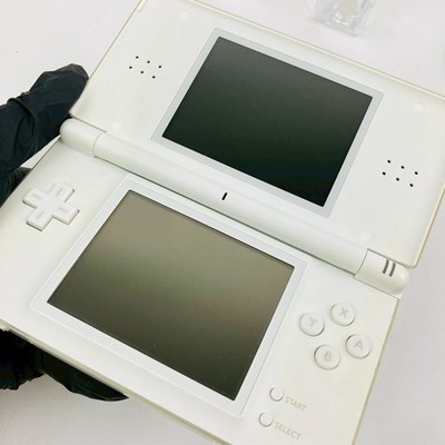 Nintendo DS Lite Crystal White Console & Charger Region Free Ship From US 242