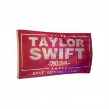 Taylor Swift 2024 Save America Again Flag Banner Wall Decor 3x5 Ft
