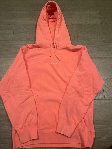 Sweat à capuche Supreme Trademark rose Medium