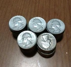Lot Of 75 1963 1964 Silver Washington Quarters