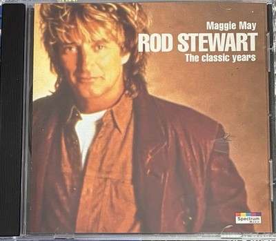 ROD STEWART ''MAGGIE MAY-THE CLASSIC YEARS'' RARE ORIGINAL 1995 UK CD ALBUM IMPORT