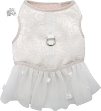 Ceremony Bride - Pettorina per Cane Femmina, per Matrimoni, Vestito per Cani Con