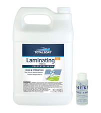 TotalBoat Polyester Laminating Resin - Marine Grade Fiberglass Resin and MEKP...