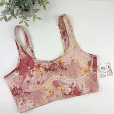 Jenni by Jennifer Moore Corset Bra Crop Top Sports Bra Size X-Large