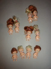 1990 Tyco Quints Doll Lot of 10 - as pictured