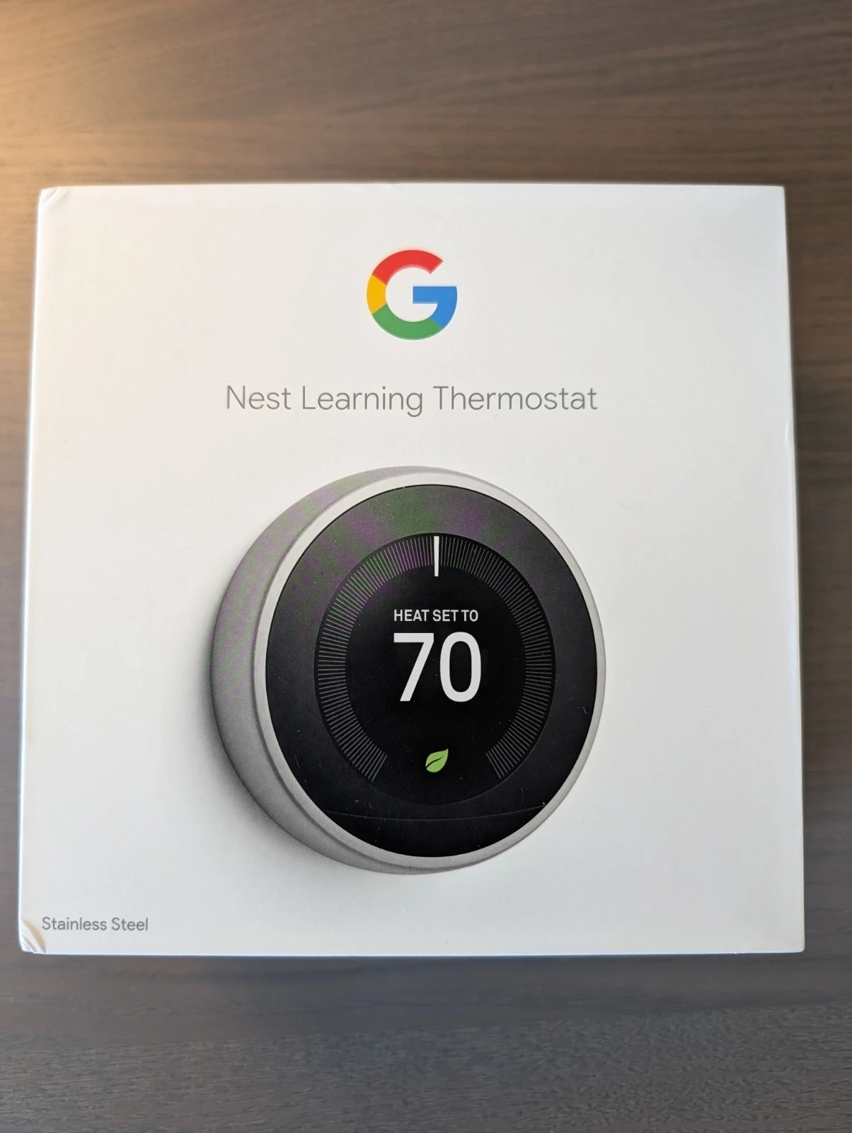 Google Nest - 3rd Generation Learning Thermostat - Stainless T300ES - Free Ship
Opens in a new windo
